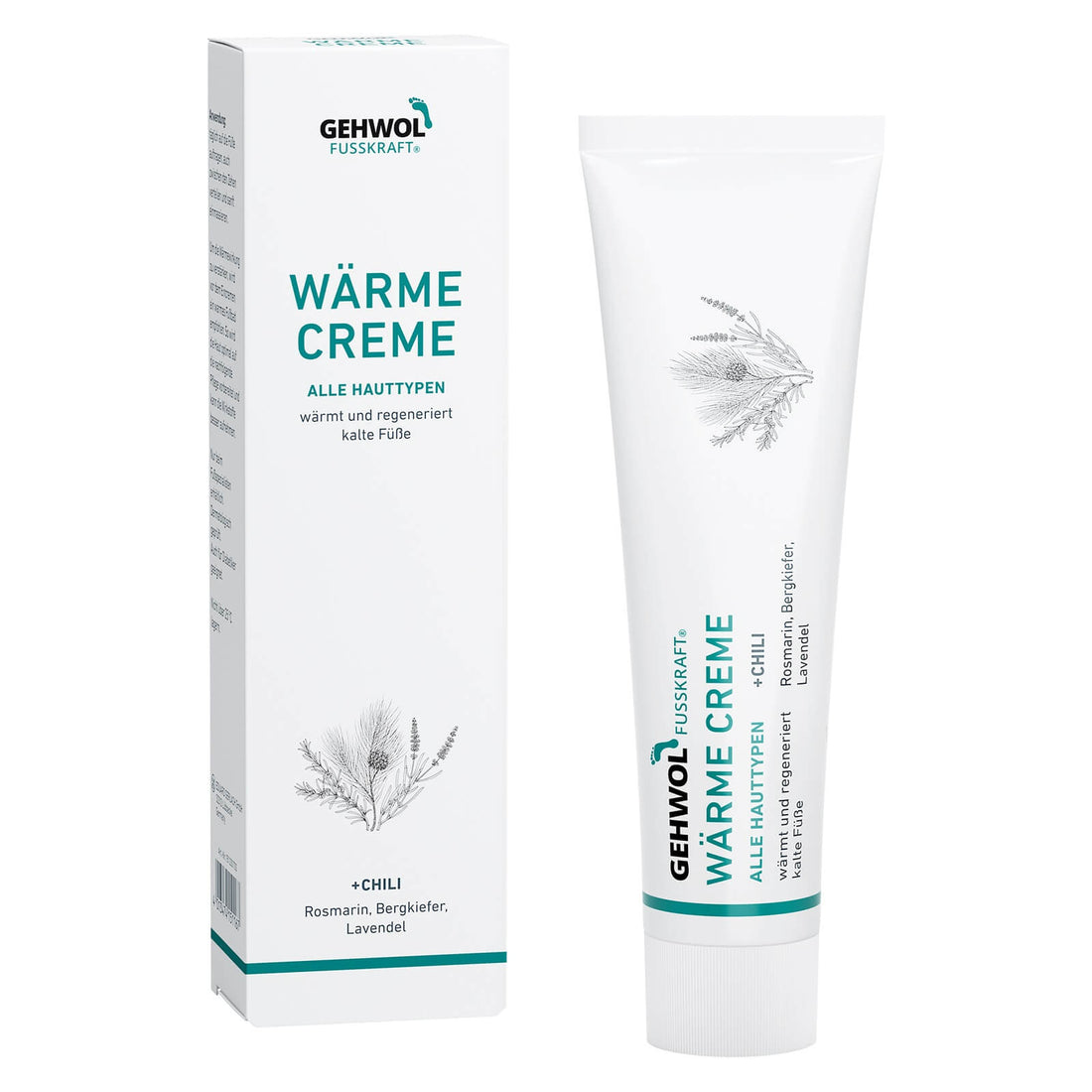 Gehwol Fusskraft Wärme Creme, 125ml