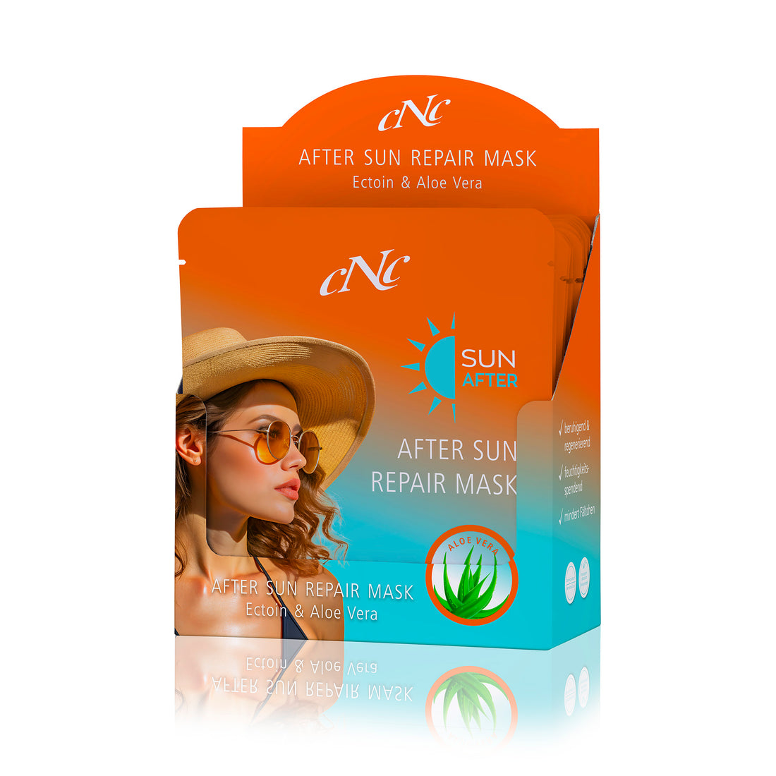 CNC After Sun Repair Mask, 20 Stück inklusive Display Aufsteller