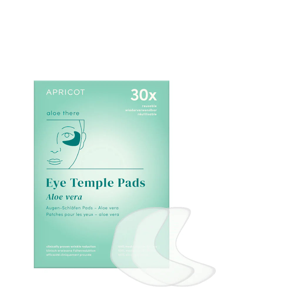 APRICOT - Augen-schläfen Pads mit Aloe Vera, 30 Stk.
