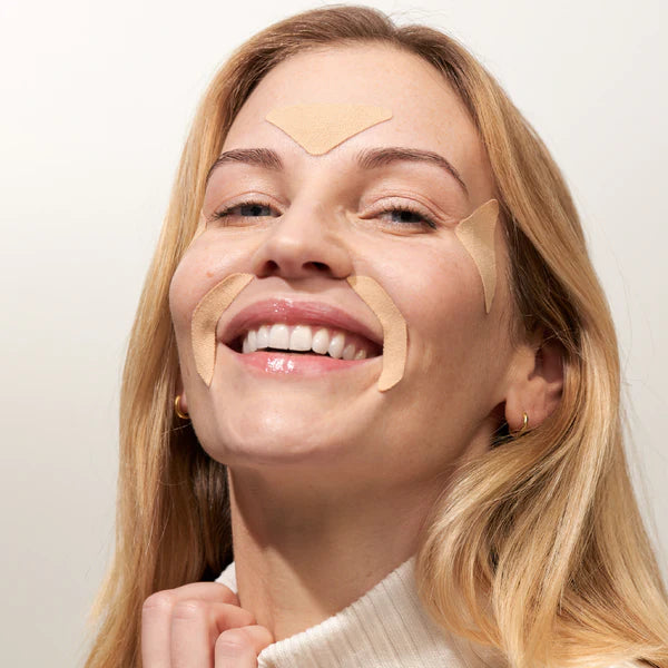 APRICOT Multipack Gesicht- und Mund Patches mit Hyaluron für glatter wirkende Haut