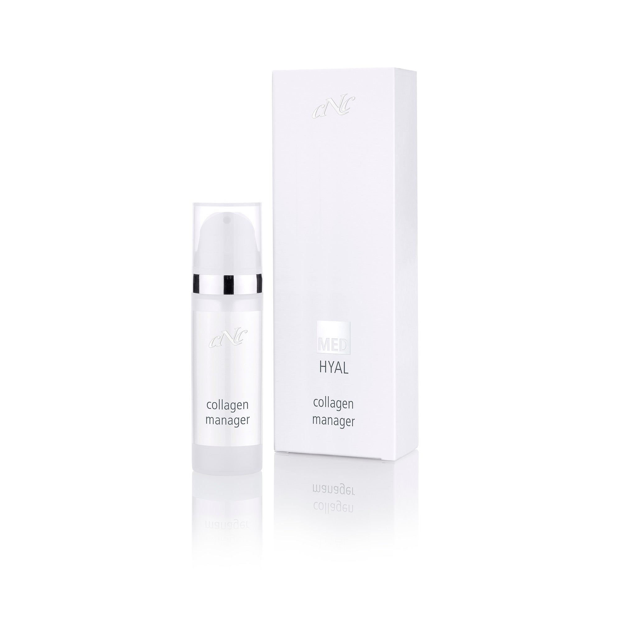 CNC MED HYAL Set Collagen Manager mit Serum und Creme für straffe Haut