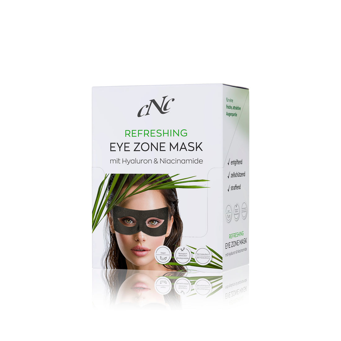 CNC Refreshing Eye Zone Mask with Hyaluron &amp;amp; Niacinamide, 20 pieces.