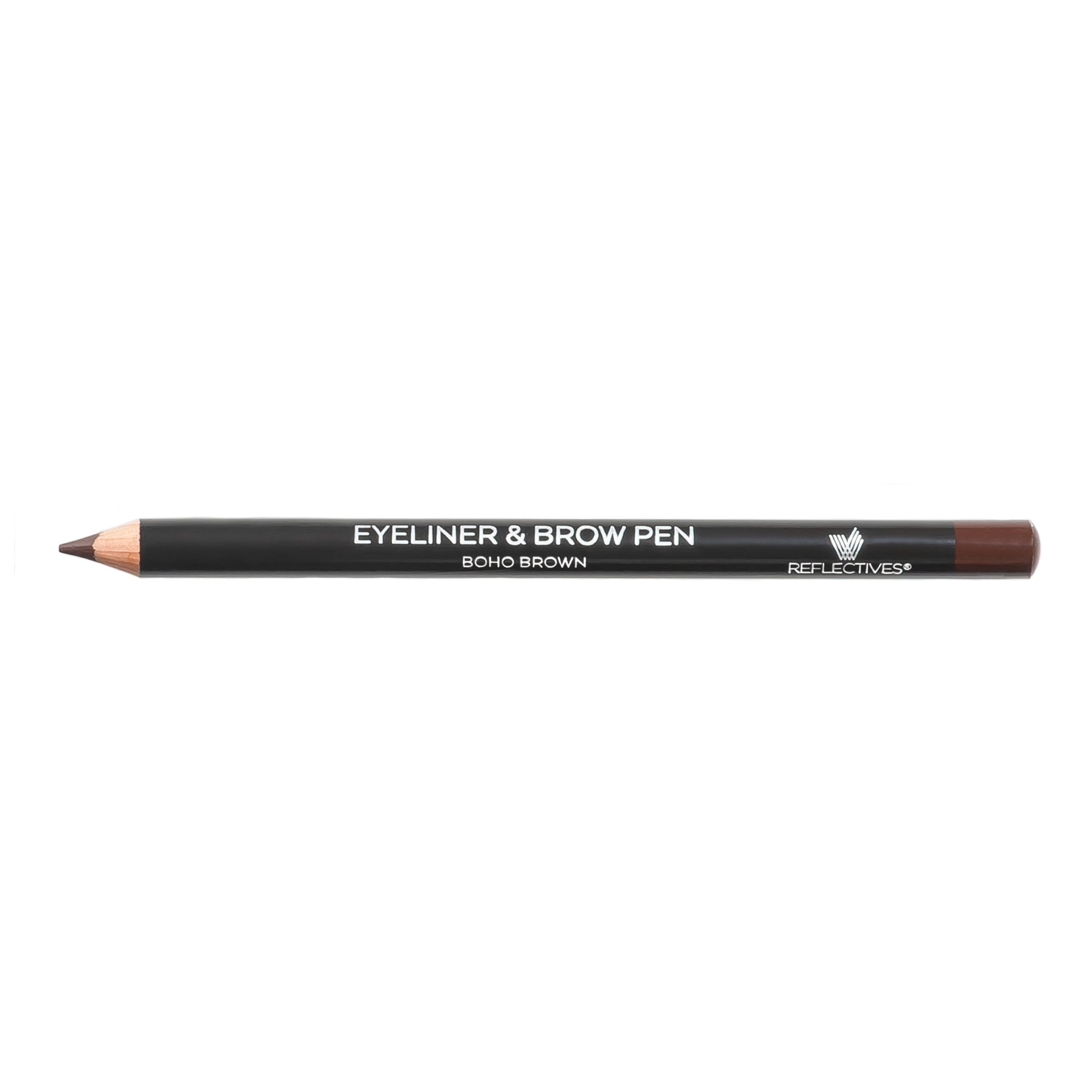 REFLECTIVES MINERAL EYELINER &amp; BROW PEN BOHO BROWN