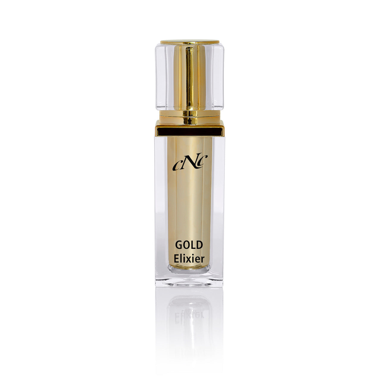CNC Gold Elixier und Gold Rush Cream Set mit Koloidgold und Hyaluronsäure für anspruchsvolle Haut