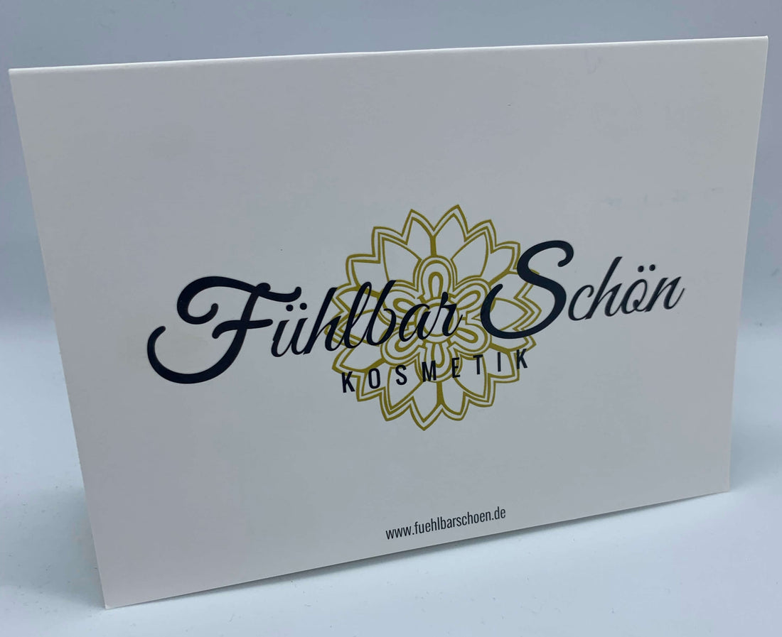 Geschenkgutschein von Fühlbar Schön Kosmetik Gutschein