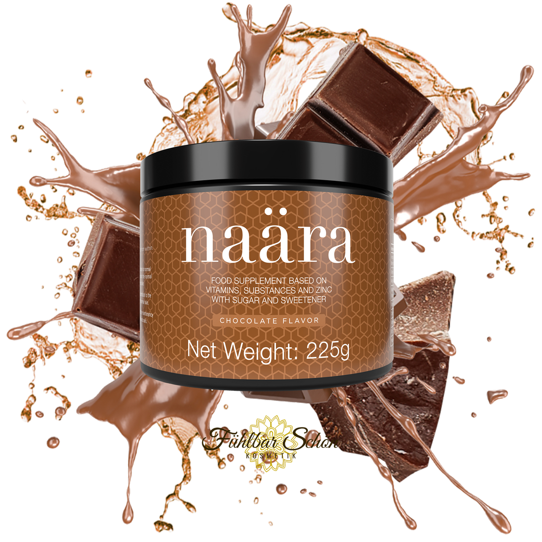 Naära Collagen Beauty Drink Chocolate 297g