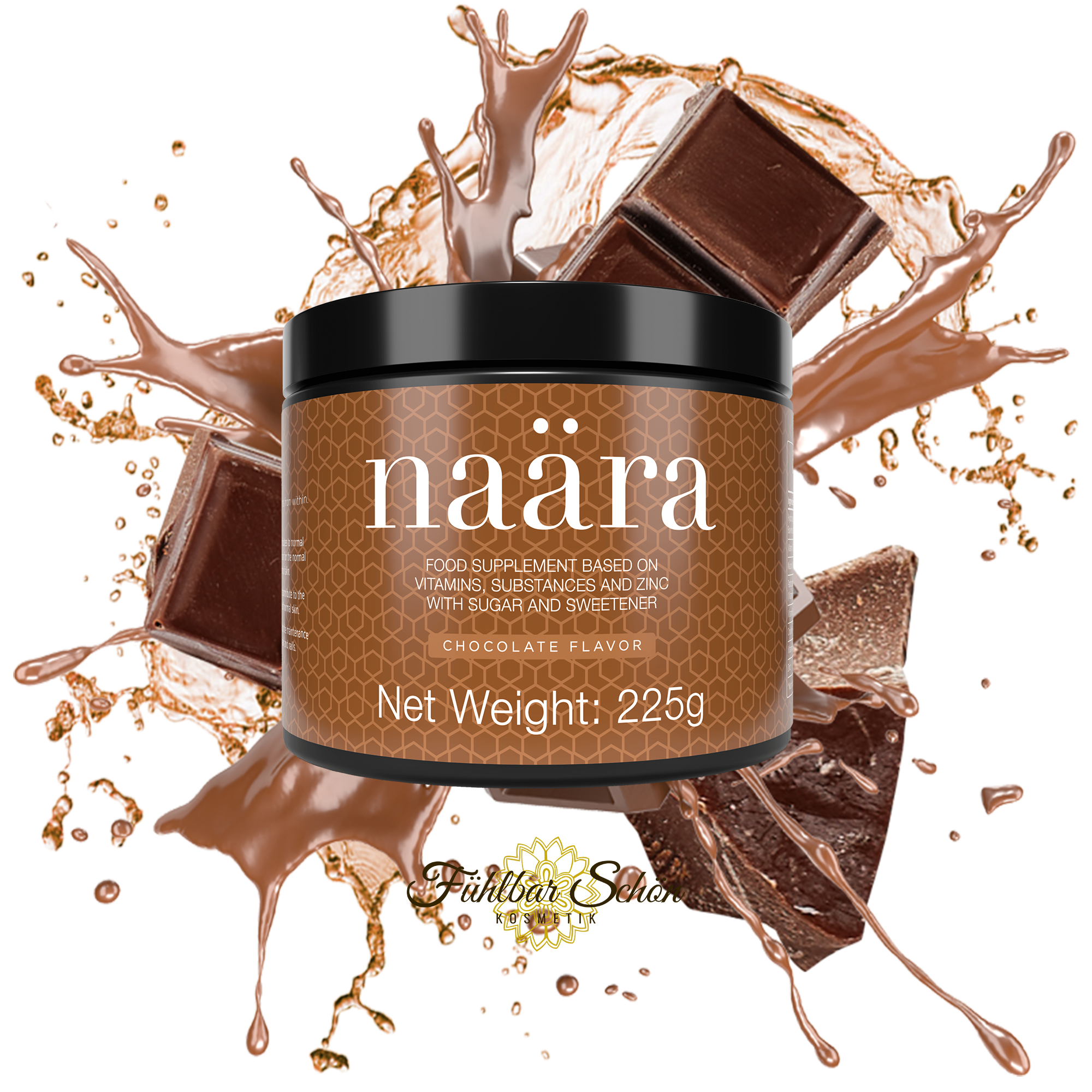 Naära Collagen Beauty Drink Schokolade 297g