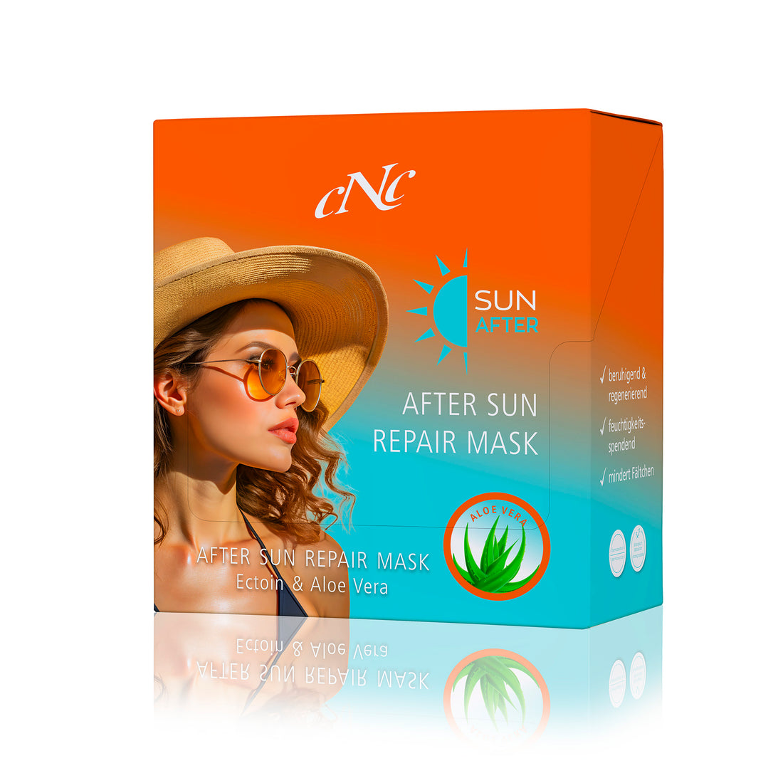 CNC After Sun Repair Mask, 20 Stück inklusive Display Aufsteller