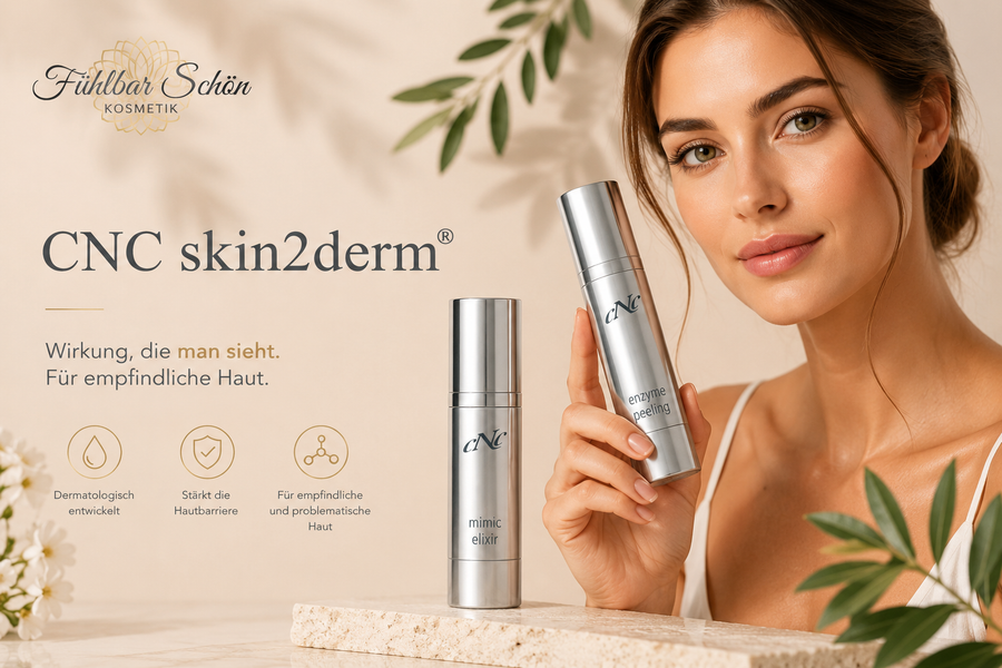 CNC skin2derm® Pflege für empfindliche und problematische Haut zur Unterstützung der natürlichen Hautbarriere