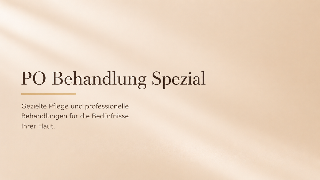 Po Behandlung Spezial bei Fühlbar Schön Kosmetik Berlin