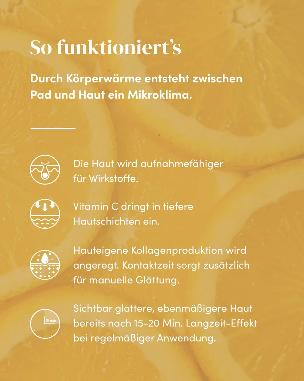 APRICOT Dekolleté Pads | Mit Vitamin C gegen Falten & Pigmentflecken 1 Stück