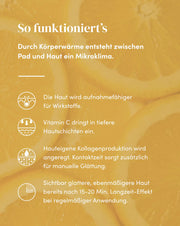 APRICOT Dekolleté Pads | Mit Vitamin C gegen Falten & Pigmentflecken 1 Stück